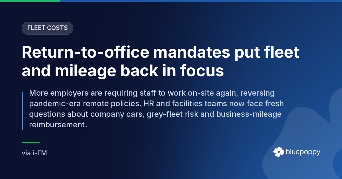 Bluepoppy on Bringing Fleet Policy Back with the Office